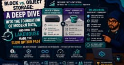 Block Storage và Object Storage: Giải mã nền tảng dữ liệu hiện đại và sự trỗi dậy của kiến trúc Lakehouse