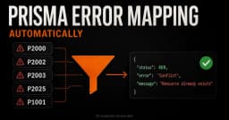 Tối ưu hóa xử lý lỗi Prisma trong Express: Giải pháp tự động hóa với ds-express-errors v1.9.0