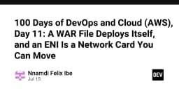 Hành trình 100 ngày DevOps: Giải mã cơ chế tự triển khai của file WAR và sức mạnh của Elastic Network Interface