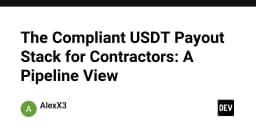 Xây dựng quy trình thanh toán USDT tuân thủ cho Contractor: Góc nhìn từ Pipeline kỹ thuật