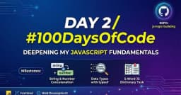 Hành trình chinh phục Frontend: Những bài học quý giá từ ngày thứ 2 của thử thách 100DaysOfCode