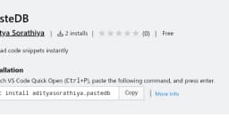 Xây dựng tiện ích VS Code để đồng bộ hóa mã nguồn lên PasteDB chỉ với một cú nhấp chuột
