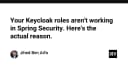Tại sao Keycloak Roles không hoạt động trong Spring Security và cách khắc phục triệt để