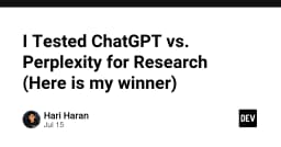 ChatGPT vs. Perplexity: Cuộc chiến công cụ nghiên cứu cho lập trình viên hiện đại