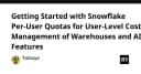 Quản lý chi phí Snowflake hiệu quả: Thiết lập Per-User Quotas cho Warehouses và AI Features