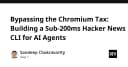 Vượt mặt Chromium: Xây dựng Hacker News CLI tối ưu dưới 200ms cho AI Agents