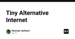 Tiny Alternative Internet: Khi hạ tầng mạng truyền thống đối mặt với giới hạn mới