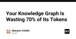 Tại sao Knowledge Graph của bạn đang lãng phí 70% Token và cách tối ưu hóa hiệu năng AI