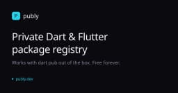 Chia sẻ Flutter Package riêng tư không nên đắt đỏ: Giải pháp Registry miễn phí cho lập trình viên