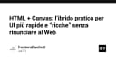Kết hợp HTML và Canvas: Giải pháp tối ưu cho giao diện web hiện đại, nhanh và mượt mà