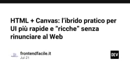 Kết hợp HTML và Canvas: Giải pháp tối ưu cho giao diện web hiện đại, nhanh và mượt mà
