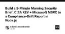 Xây dựng hệ thống báo cáo bảo mật tự động: Kết hợp CISA KEV và Microsoft MSRC với Node.js
