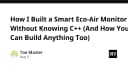 Xây dựng thiết bị giám sát không khí thông minh: Khi lập trình viên không cần biết C++ vẫn có thể làm chủ phần cứng