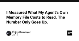 Chi phí ẩn của AI Agent: Tại sao việc đọc file bộ nhớ đang trở thành gánh nặng hiệu năng?
