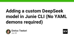 Tích hợp DeepSeek tùy chỉnh vào Junie CLI: Giải pháp cấu hình đơn giản không cần YAML
