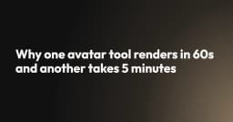 Giải mã kiến trúc AI Avatar: Tại sao 3 công nghệ render khác biệt lại cùng mang một cái tên?