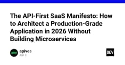 Tuyên ngôn SaaS API-First: Kiến trúc ứng dụng Production-Grade năm 2026 không cần Microservices
