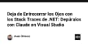 Chấm dứt nỗi ám ảnh Stack Trace trong .NET: Tối ưu hóa debug với Claude trong Visual Studio