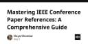 Hướng dẫn toàn diện về trích dẫn tài liệu tham khảo theo chuẩn IEEE cho bài báo hội thảo