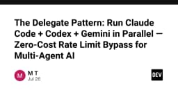 Kỹ thuật Delegate Pattern: Tối ưu hóa đa luồng cho AI Agents và vượt rào giới hạn Rate Limit