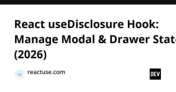 Tối ưu hóa quản lý State cho Modal và Drawer trong React với useDisclosure Hook