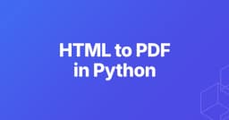 Giải pháp thay thế WeasyPrint: Chuyển đổi HTML sang PDF trong Python khi cần hỗ trợ JavaScript