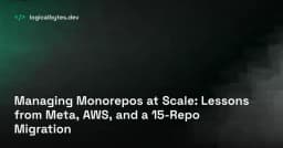 Quản trị Monorepo ở quy mô lớn: Bài học từ Meta, AWS và hành trình chuyển đổi 15 repository