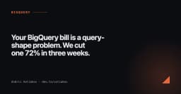 Tối ưu hóa chi phí BigQuery: Bài học thực chiến cắt giảm 72% hóa đơn chỉ trong 3 tuần