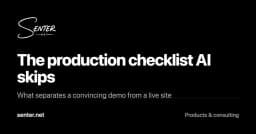 Danh sách kiểm tra 18 bước đưa sản phẩm từ bản Demo lên Production mà AI thường bỏ qua