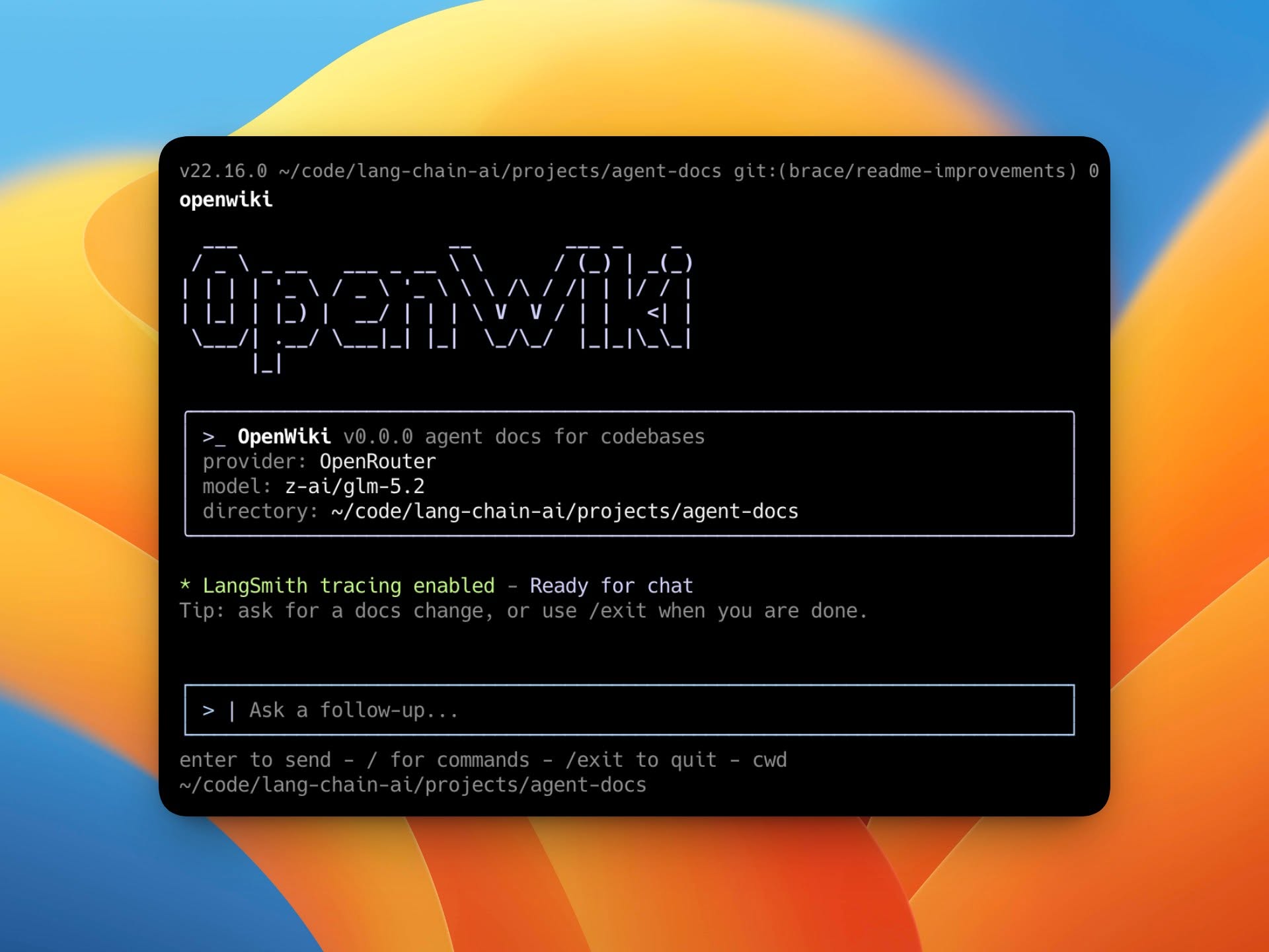 LangChain vừa ra mắt OpenWiki - một open-source CLI cực xịn giúp tự động tạo tài liệu (wiki) cho toàn bộ codebase.